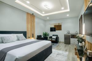 Kuchyň nebo kuchyňský kout v ubytování Kashco Apartments Wuse 2 Abuja