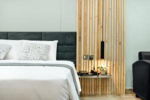 Letto o letti in una camera di Kashco Apartments Wuse 2 Abuja