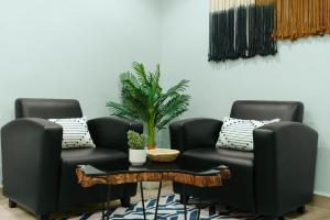 Area soggiorno di Kashco Apartments Wuse 2 Abuja