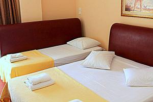 Letto o letti in una camera di Hotel Drosia