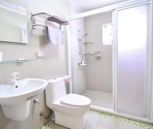 Vannituba majutusasutuses 澎湖紙飛機民宿Paper Jet B&B