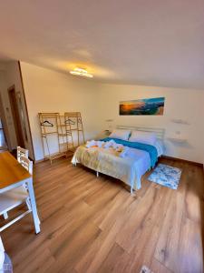Katil atau katil-katil dalam bilik di Casa del Mare Guest house