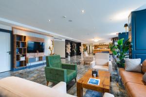 Ο χώρος του λόμπι ή της ρεσεψιόν στο Berlin Suite Hotel Trabzon