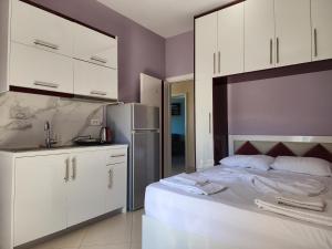 Katil atau katil-katil dalam bilik di Villa Merka