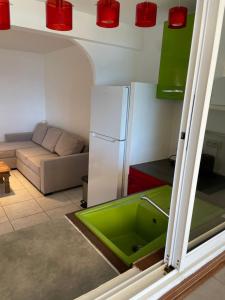 Area soggiorno di Sur La Mer - Appartement Deux chambres à Schoelcher