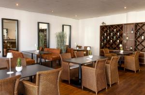Posezení v ubytování Precise Resort Hafendorf Rheinsberg