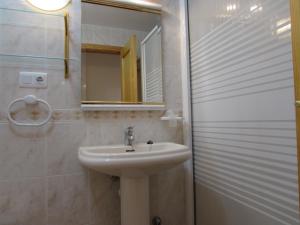 a bathroom with a sink and a mirror at CABO DE GATA HOME AND BEACH in El Cabo de Gata +35 photos