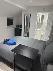 Krevet ili kreveti u jedinici u okviru objekta Central London- Zone 2 En-suite Room