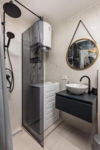 Koupelna v ubytování Apartman Barocco Lovran + 63 fotografií