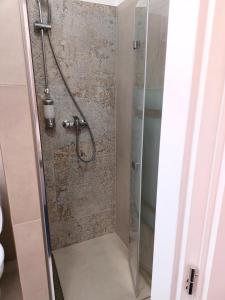Koupelna v ubytování Hotel Jeleň