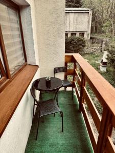 Balkón alebo terasa v ubytovaní Villa na Dolnej