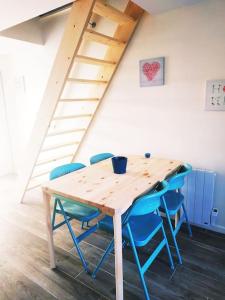 Posezení v ubytování Le gîte du havre