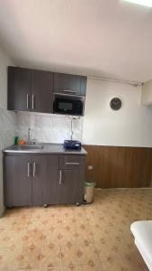 REST APARTMENT IN THE POBLADO的厨房或小厨房