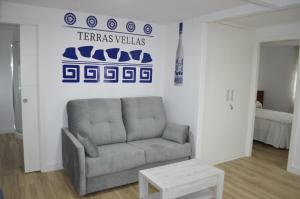 Χώρος καθιστικού στο Apartamento TERRAS VELLAS
