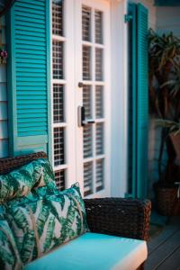 Krevet ili kreveti u jedinici u okviru objekta Andrews Inn & Garden Cottages
