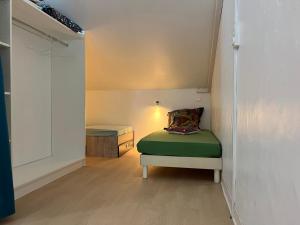 Postel nebo postele na pokoji v ubytování GITE PEI LA VANILLE Duplex Bord de Nature + 14 fotografií