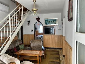 Posezení v ubytování Szabó Apartmanház