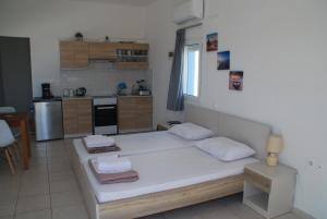 Kuchyň nebo kuchyňský kout v ubytování Soula appartments