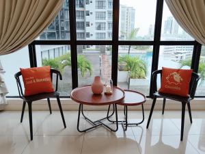 Posezení v ubytování Skyline Serenity Nr Legoland - 3BR3B - by Cowidea