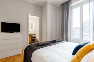 Postel nebo postele na pokoji v ubytování [Tortona-Navigli] Luxury Desing District Wifi e Neflix