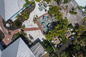 Blick auf Captain Ed's - Charming Studio at PalmView of Sanibel with Bikes aus der Vogelperspektive