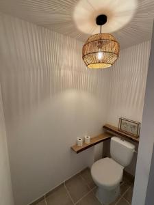 Koupelna v ubytování Casa Punta Di Vista