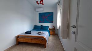 Postel nebo postele na pokoji v ubytování Tomis Sea View Apartment