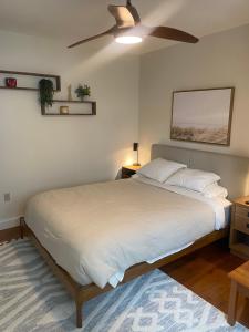 Voodi või voodid majutusasutuse Central Lake Placid Hideaway toas