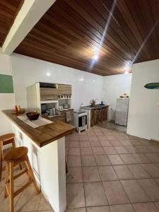 Køkken eller tekøkken på Arraial Casa Vista Alegre