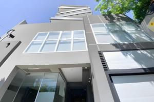 Bygningen som lejligheden ligger i