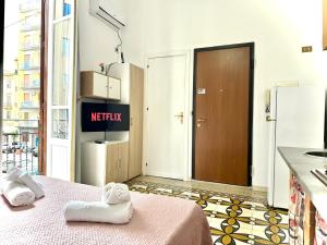 A bed or beds in a room at Marilù