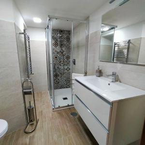 Koupelna v ubytování AUTENTICA NAPOLI HOME