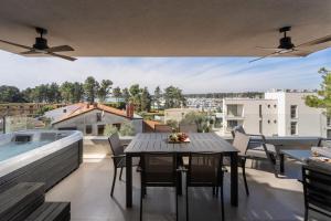 Μπαλκόνι ή βεράντα στο Apartment Arbora by SeeAdria Agency