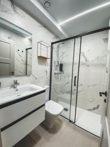 ห้องน้ำของ Casa San Juan - Habitaciones privadas Logroño
