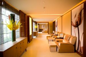 Posezení v ubytování Hilton Hangzhou Qiandao Lake Resort