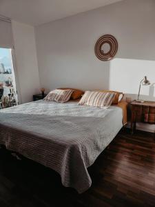Posteľ alebo postele v izbe v ubytovaní Dpto en Playa Chica c Vista Mar