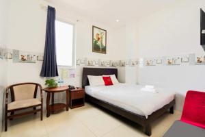 Katil atau katil-katil dalam bilik di Hoa Hồng Hotel Ho Chi Minh City