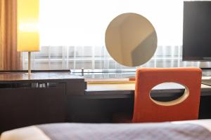 Postel nebo postele na pokoji v ubytování Hotel JAL City Kannai Yokohama