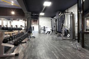 The fitness centre and/or fitness facilities at Hotel Messner