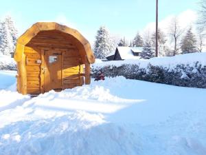 Fingerhut Modern Retreat žiemą