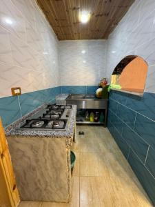 Kuchyň nebo kuchyňský kout v ubytování شاليه الريف - البحر الميت - النهضة Chalet Al-Reef - DeadSea - Al-Nahda