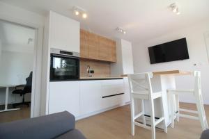 Köök või kööginurk majutusasutuses Naia Apartments