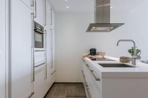Köök või kööginurk majutusasutuses Huswell - Modern and bright studio in centre of Knokke