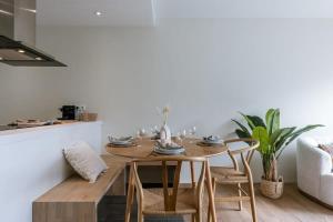 Istumisnurk majutusasutuses Huswell - Modern and bright studio in centre of Knokke