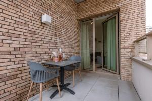 Balkón nebo terasa v ubytování Huswell - Modern apartment in a new residence near the sea