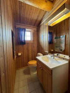 Ett badrum på Nostalgi i Stakkstøli