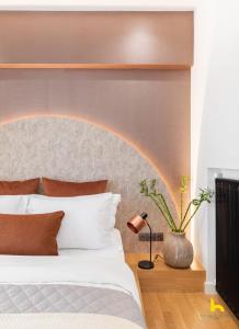 Posteľ alebo postele v izbe v ubytovaní Urban Views, Modern Apartment In The Heart of Athens