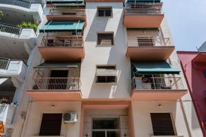Balkón nebo terasa v ubytování Romantic Love-Nest Studio Near Acropolis & Metro