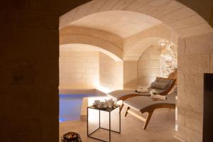 Posezení v ubytování Cenobio Hotel & SPA Matera