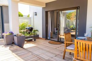 Balkón nebo terasa v ubytování Pezula - Divine living - Executive garden unit